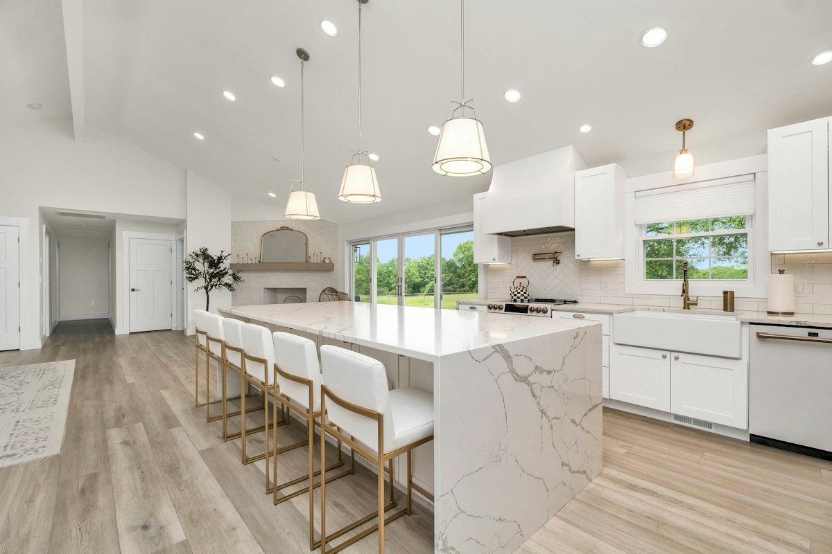 Cocina moderna con isla